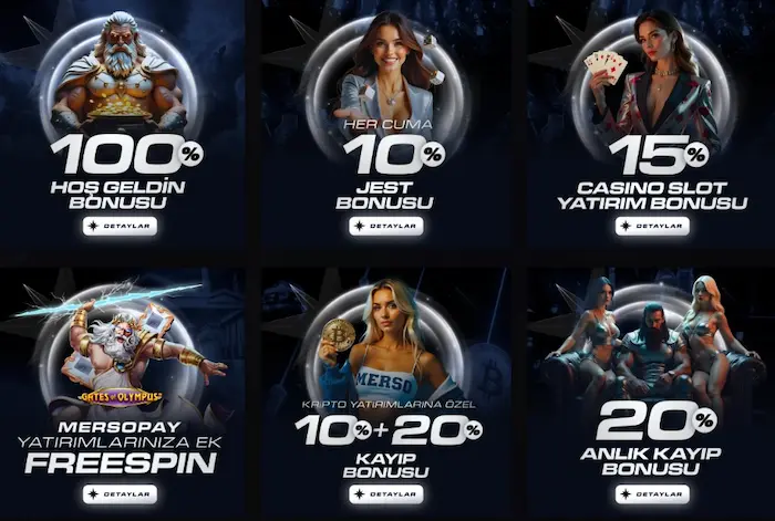 MersoBahis Casino bonus